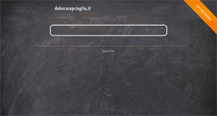 Desktop Screenshot of deboracaprioglio.it